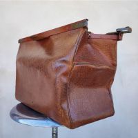 Miniatura dell'articolo Borsa da medico in pelle vintage - Oggetto n.174