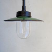 Ingrandisci l'immagine Lampada industriale da parete ungherese vintage D24 - miniatura 2