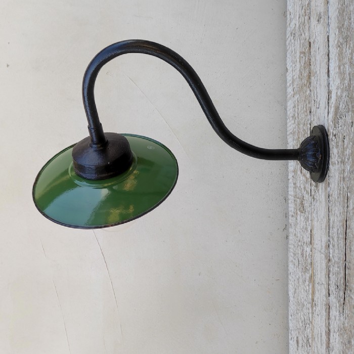 Passa il mouse sull'immagine per ingrandire Lampada industriale da parete ungherese vintage D24 - foto 7