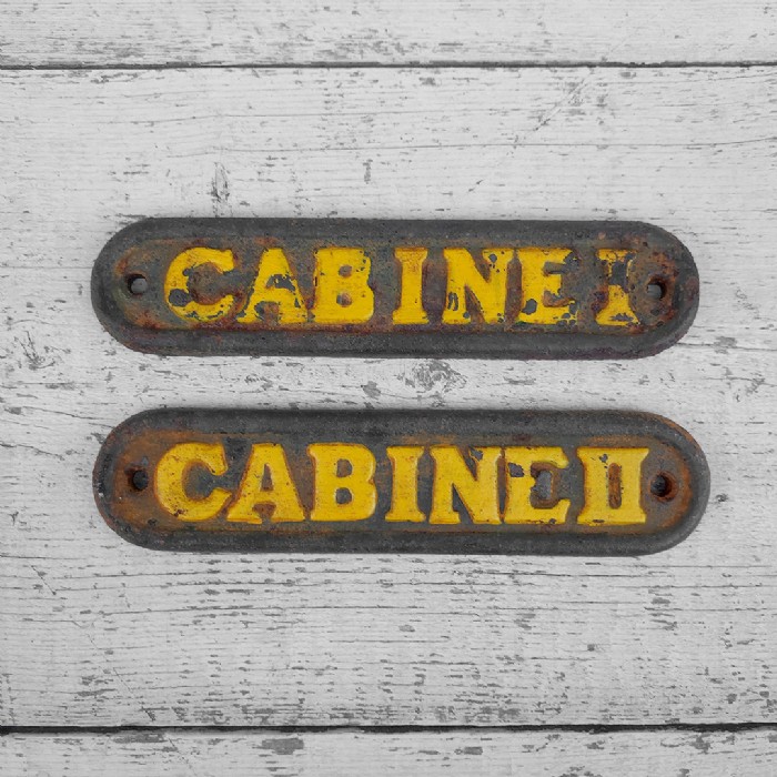 Passa il mouse sull'immagine per ingrandire Immagine dell'articolo Targhe Targhe industriali vintage n.405