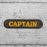 Targa industriale vintage n°NaN di colore Ghisa / giallo