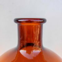 Miniatura dell'articolo Bottiglia da farmacia in vetro ambrato 6 Lt vintage - Oggetto n.180