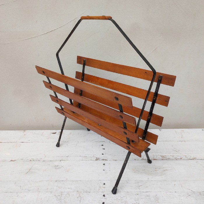 Miniatura dell'articolo Portariviste midcentury vintage - Oggetto n.181