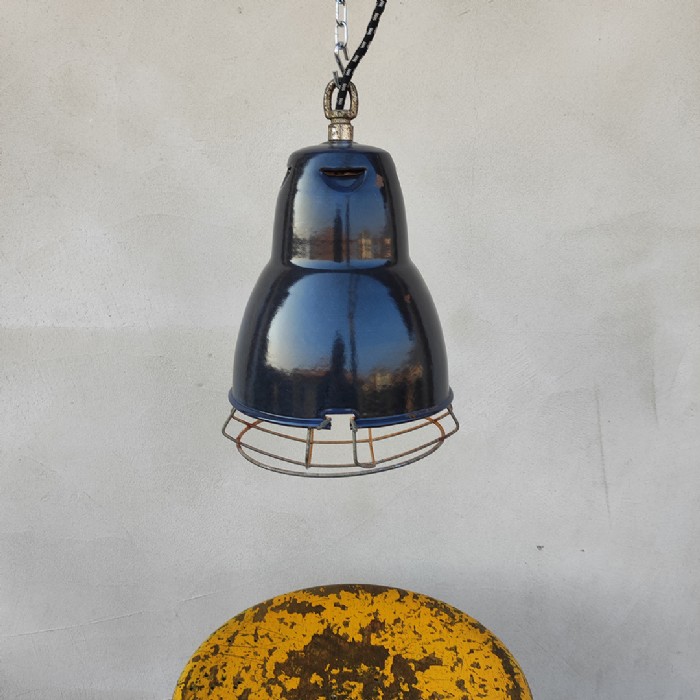 Miniatura dell'articolo Lampada industriale a sospensione vintage - Oggetto n.239