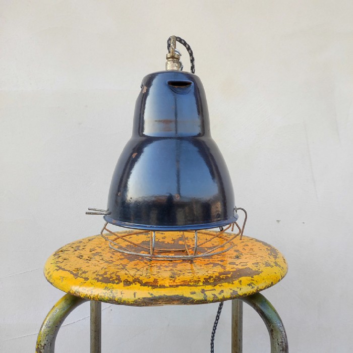 Miniatura dell'articolo Lampada industriale a sospensione vintage - Oggetto n.239