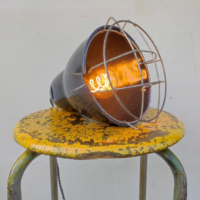 Miniatura dell'articolo Lampada industriale a sospensione vintage - Oggetto n.239