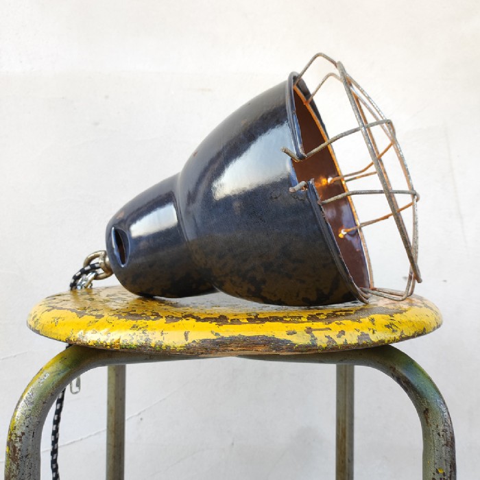 Miniatura dell'articolo Lampada industriale a sospensione vintage - Oggetto n.239