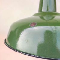 Miniatura dell'articolo Lampada industriale a sospensione Lampade (2) industriali a sospensione francesi vintage D35,5 n.442