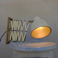 Miniatura dell'articolo Lampada da parete Lampada da parete a pantografo vintage n.457