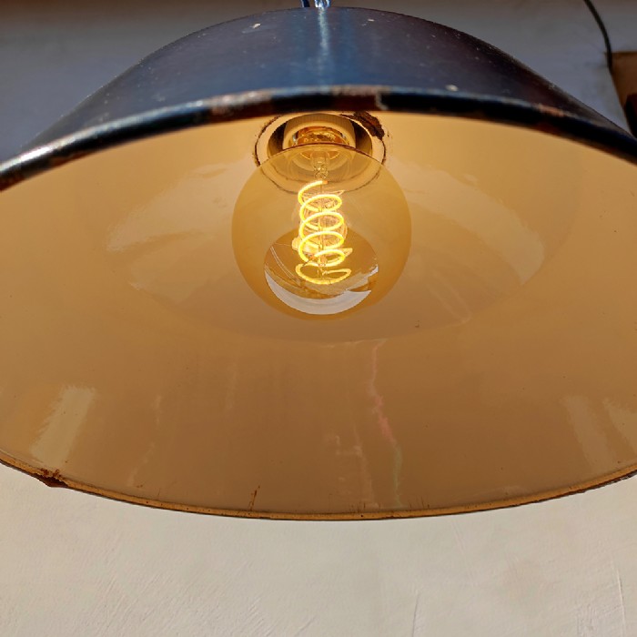 Miniatura dell'articolo Lampada industriale a sospensione vintage EMAX - Oggetto n.32