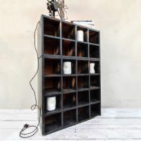 Miniatura dell'articolo Casellario in legno - Oggetto n.302