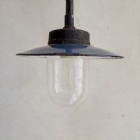 Ingrandisci l'immagine Lampada industriale da parete ungherese vintage D23 - miniatura 2