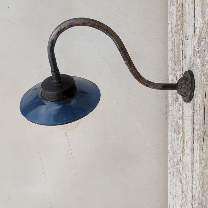 Passa il mouse sull'immagine per ingrandire Lampada industriale da parete ungherese vintage D23 - foto 8