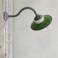 Ingrandisci l'immagine Lampada industriale da parete ungherese vintage D23 - miniatura 3