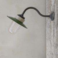 Ingrandisci l'immagine Lampada industriale da parete ungherese vintage D23 - miniatura 10