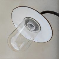 Ingrandisci l'immagine Lampada industriale da parete ungherese vintage D23 - miniatura 12