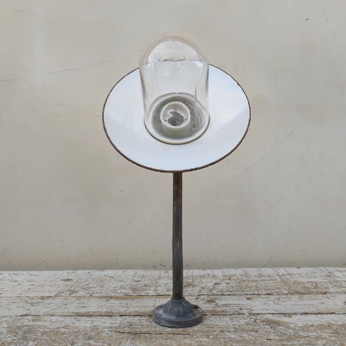 Passa il mouse sull'immagine per ingrandire Lampada industriale da parete ungherese vintage D23 - foto 13
