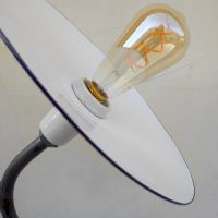 Ingrandisci l'immagine Miniatura dell'articolo Lampada da parete Lampada industriale ungherese da parete vintage n.372