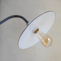 Ingrandisci l'immagine Miniatura dell'articolo Lampada da parete Lampada industriale ungherese da parete vintage n.372