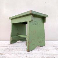 Miniatura dell'articolo Sgabello industriale Sgabello industriale in legno vintage n.425