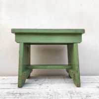 Miniatura dell'articolo Sgabello industriale Sgabello industriale in legno vintage n.425