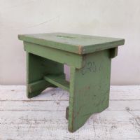 Miniatura dell'articolo Sgabello industriale Sgabello industriale in legno vintage n.425