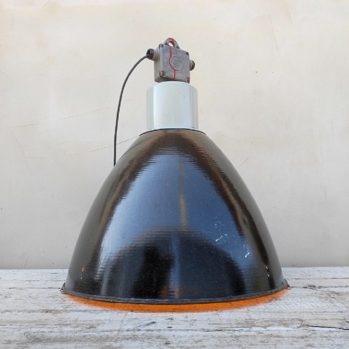 Immagine dell'articolo Lampada industriale a sospensione Lampada industriale a sospensione vintage Elektrosvit D53 n.458