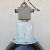 Miniatura dell'articolo Lampada industriale a sospensione Lampada industriale a sospensione vintage Elektrosvit D53 n.458