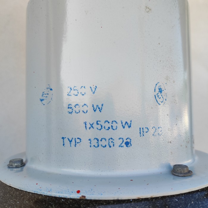 Immagine dell'articolo Lampada industriale a sospensione Lampada industriale a sospensione vintage Elektrosvit D53 n.458