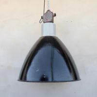 Miniatura dell'articolo Lampada industriale a sospensione Lampada industriale a sospensione vintage Elektrosvit D53 n.458