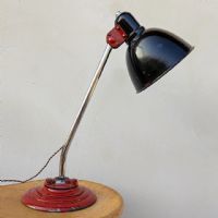 Miniatura dell'articolo Lampada da tavolo industriale Bauhaus AEG anni 20 / 30 Made in Germany - Oggetto n.27
