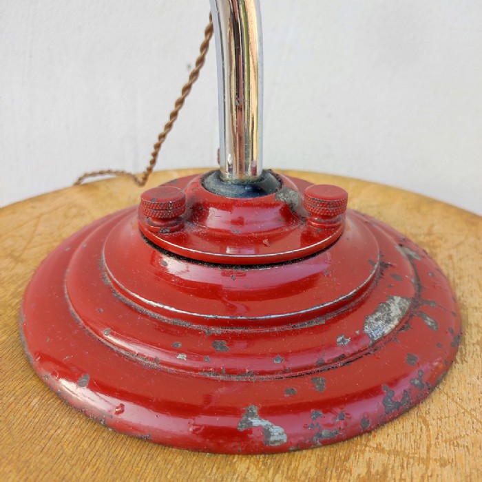 Miniatura dell'articolo Lampada da tavolo industriale Bauhaus AEG anni 20 / 30 Made in Germany - Oggetto n.27
