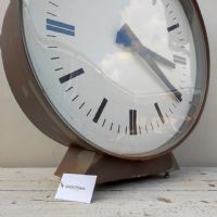 Miniatura dell'articolo Grande orologio industriale bifacciale vintage - Oggetto n.303