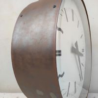 Miniatura dell'articolo Grande orologio industriale bifacciale vintage - Oggetto n.303