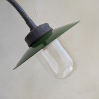 Ingrandisci l'immagine Lampada industriale da parete ungherese vintage D24 - miniatura 2
