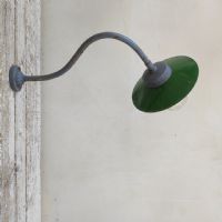 Ingrandisci l'immagine Lampada industriale da parete ungherese vintage D24 - miniatura 3
