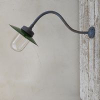 Ingrandisci l'immagine Lampada industriale da parete ungherese vintage D24 - miniatura 10