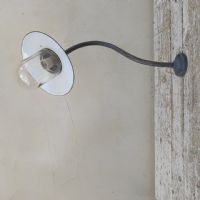 Ingrandisci l'immagine Lampada industriale da parete ungherese vintage D24 - miniatura 11