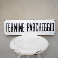 Miniatura dell'articolo Targhe segnaletiche di avviso vintage - Oggetto n.114
