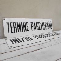 Miniatura dell'articolo Targhe segnaletiche di avviso vintage - Oggetto n.114