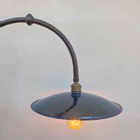 Ingrandisci l'immagine Miniatura dell'articolo Lampada industriale da parete Lampada industriale da parete vintage italiana n.355
