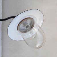 Ingrandisci l'immagine Miniatura dell'articolo Lampada da parete Lampada industriale ungherese da parete vintage n.374