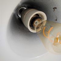 Miniatura dell'articolo Lampada industriale a sospensione vintage - Oggetto n.222