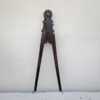 Miniatura dell'articolo Compasso in legno da falegname epoca fine '800 - Oggetto n.184