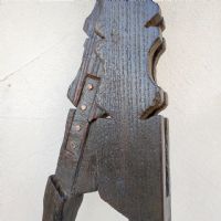 Miniatura dell'articolo Compasso in legno da falegname epoca fine '800 - Oggetto n.184