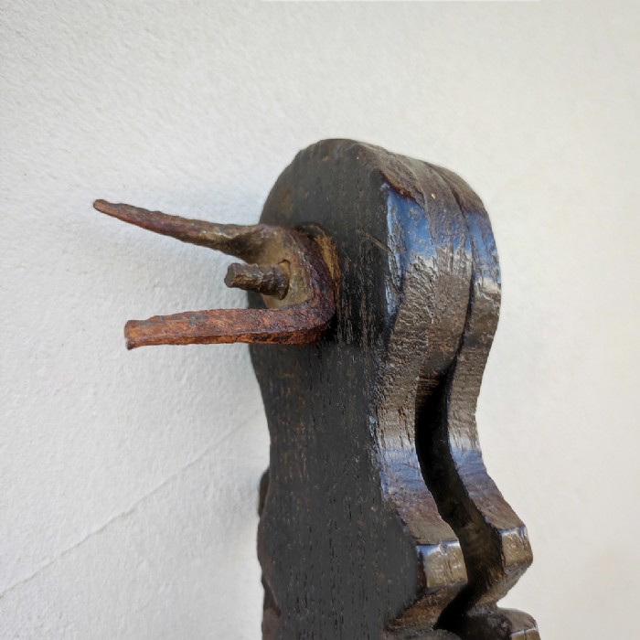Miniatura dell'articolo Compasso in legno da falegname epoca fine '800 - Oggetto n.184