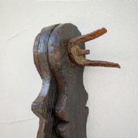 Miniatura dell'articolo Compasso in legno da falegname epoca fine '800 - Oggetto n.184