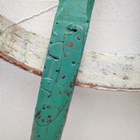 Miniatura dell'articolo Compasso in legno da falegname epoca fine '800 - Oggetto n.185