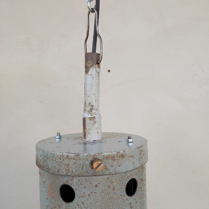 Miniatura dell'articolo Lampada industriale a sospensione vintage Brocca Milano - Oggetto n.287