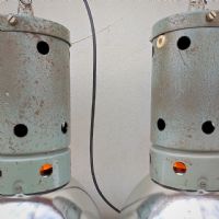 Miniatura dell'articolo Lampada industriale a sospensione vintage Brocca Milano - Oggetto n.287
